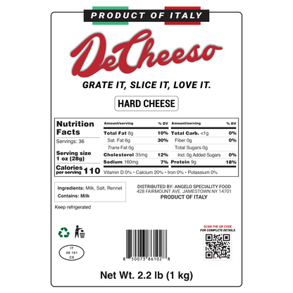Hard Cheese Wedge